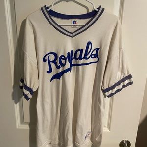 Kansas City Royals 1980’s White Jersey XL